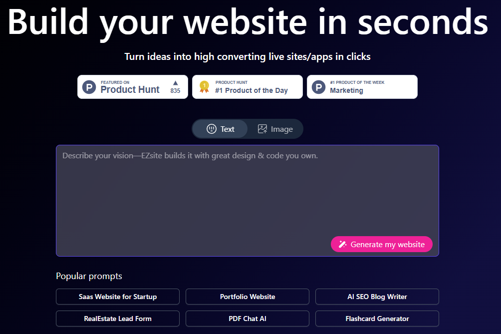 EZSite.ai