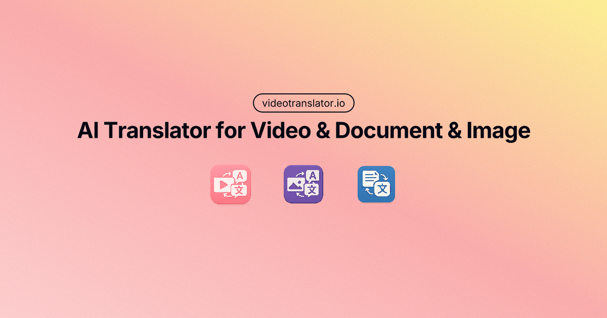 AI Video Translator