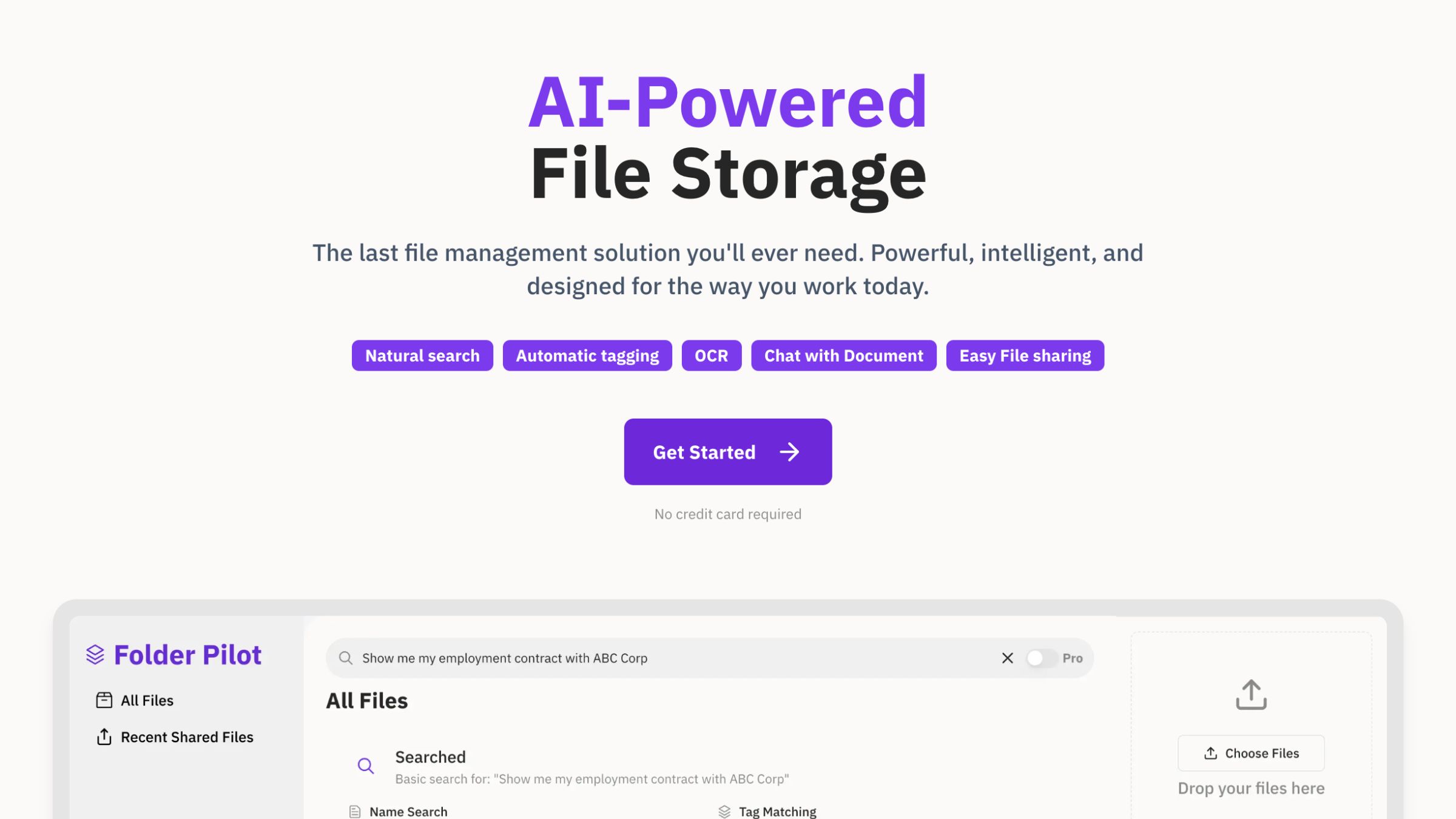 Folder Pilot